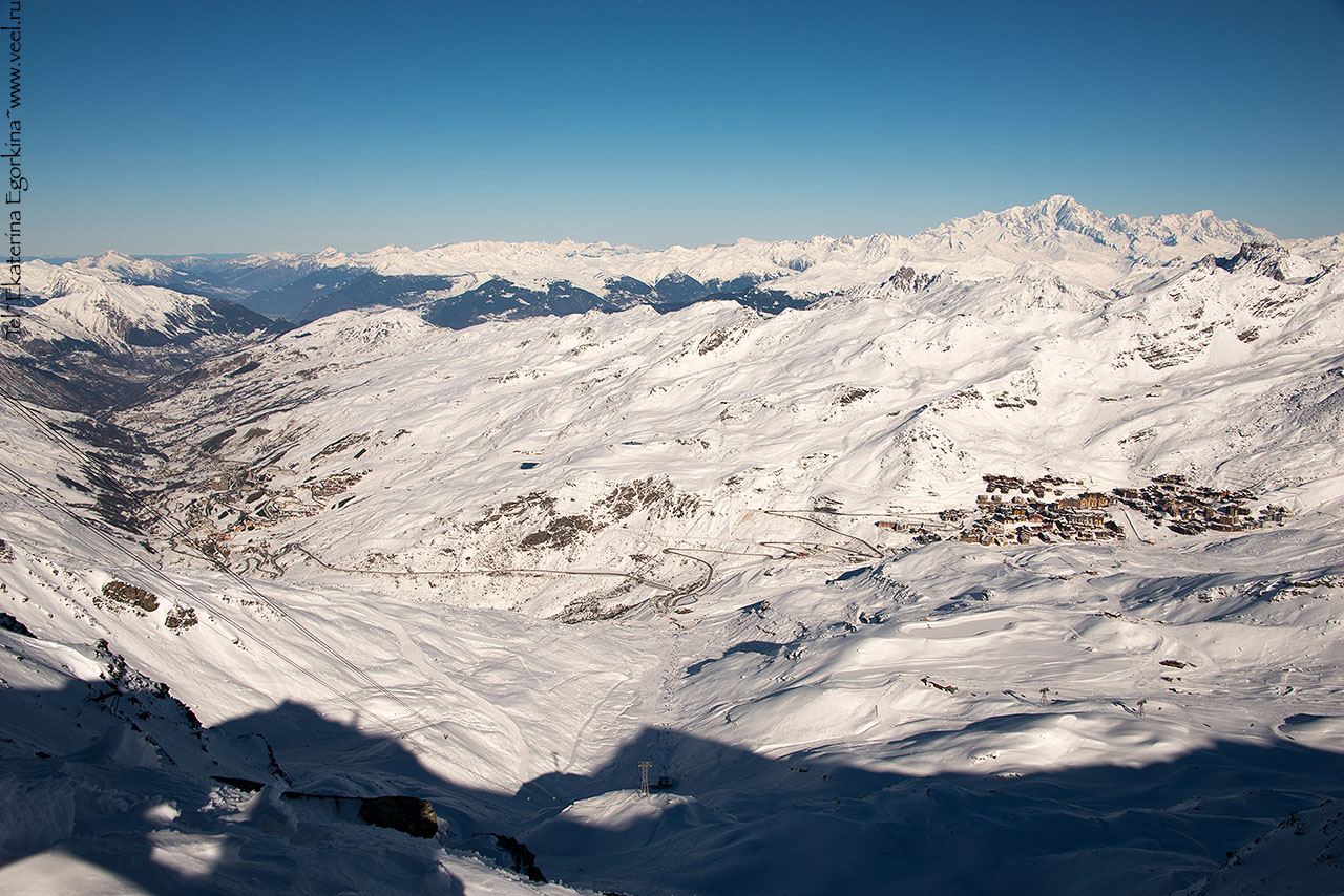 Снежный новый год в Val Thorens