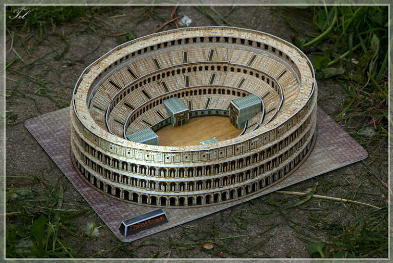 3D puzzle: Колизей