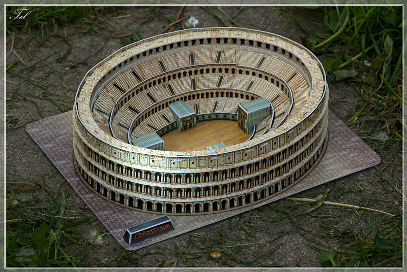 3D puzzle: Колизей
